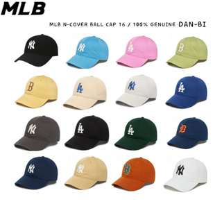 [MLB] หมวกแก๊ปโลโก้ ขนาดใหญ่ UNISEX 16 สี / ของแท้ 100%