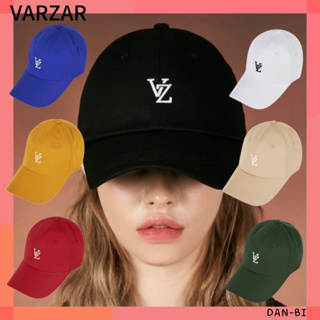 [VARZAR Monogram soft over fit ball cap / UNISEX / 7color free size / hide my eyes / small Look effect / daily / korea style