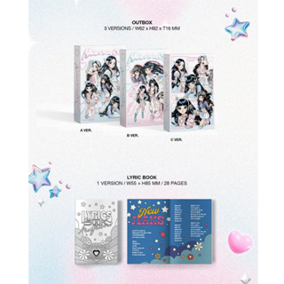 [ยีนส์ใหม่] อัลบั้ม PowerPuff Girls Super Shy Weverse 2nd สไตล์เกาหลี