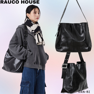 [RAUCO House] UNISEX กระเป๋าสะพายไหล่ กว้าง / ของแท้ 100% / สินค้าเกาหลี