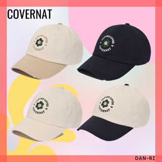 [COVERNAT] หมวกเบสบอล โลโก้ C ขนาดใหญ่ สีพาสเทล / Unisex / 4 สี / ฟรีไซซ์ / BlackPink Lisa PICK! / สินค้าเกาหลีใต้ / ของแท้ 100%