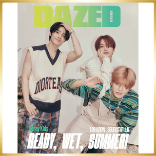 DAZED & CONFUSED ฉบับเดือนกรกฎาคม 2023 Stray Kids LEE KNOW, I.N, SEUNGMIN, นิตยสารเกาหลี