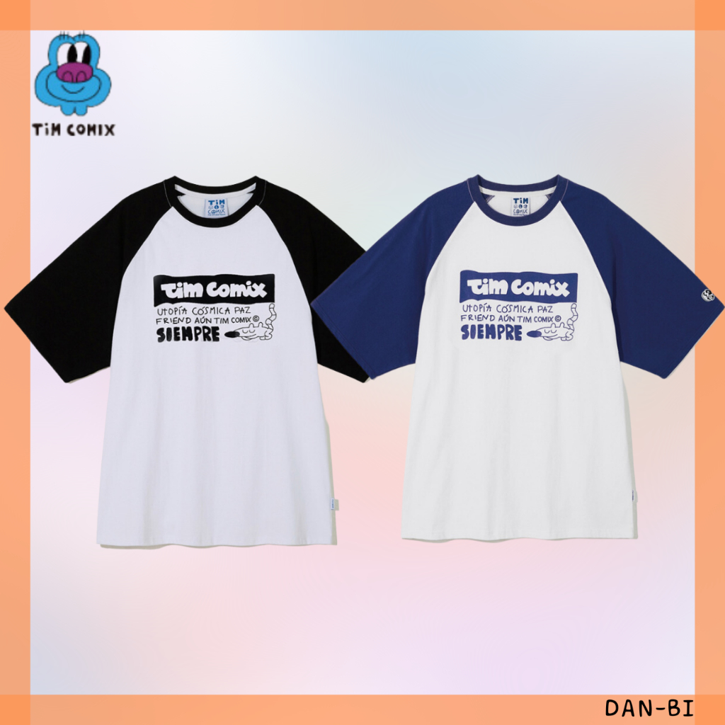 timcomix-unisex-siempre-animal-raglan-ss-t-shirts-2-สี-ของแท้-100-ขายดี-ตอนนี้-สินค้าเกาหลี-ทุกวัน