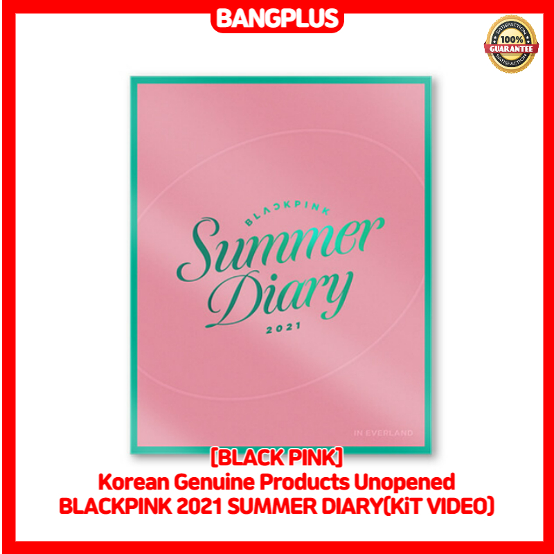 black-pink-ผลิตภัณฑ์ของแท้จากเกาหลี-blackpink-2021-summer-diary-kit-video