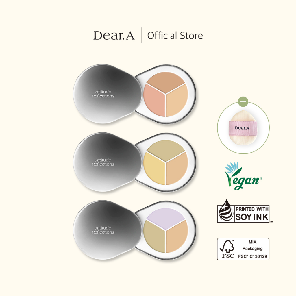 Dear.A The Perfect Cover Concealer ปกปิดเนียนกริบทุกปัญหา (C01, C02 ...