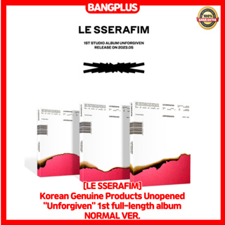 [LE Sserafim] อัลบั้ม NORMAL VER. Unopened "Unforgiven" 1st เต็มความยาว สไตล์เกาหลี ของแท้