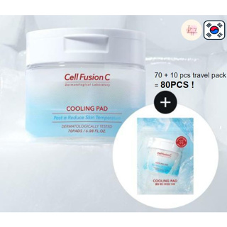 [Korea] แผ่นทําความเย็น C Post alpha Cooling Pad 70+10 FREE Pads