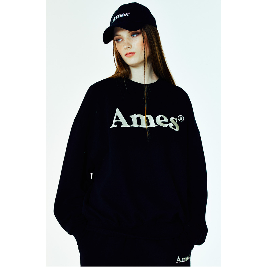 ames-worldwide-หมวกบอลโลโก้-unisex-basic-3-สี-ฟรี-สินค้าเกาหลี-ของแท้-100-อารมณ์ดี