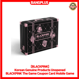[BLACKPINK] การ์ดเกมโทรศัพท์มือถือ BLACKPINK สไตล์เกาหลี ของแท้ ยังไม่เปิด