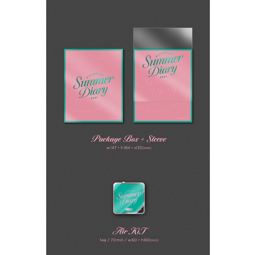 black-pink-ผลิตภัณฑ์ของแท้จากเกาหลี-blackpink-2021-summer-diary-kit-video