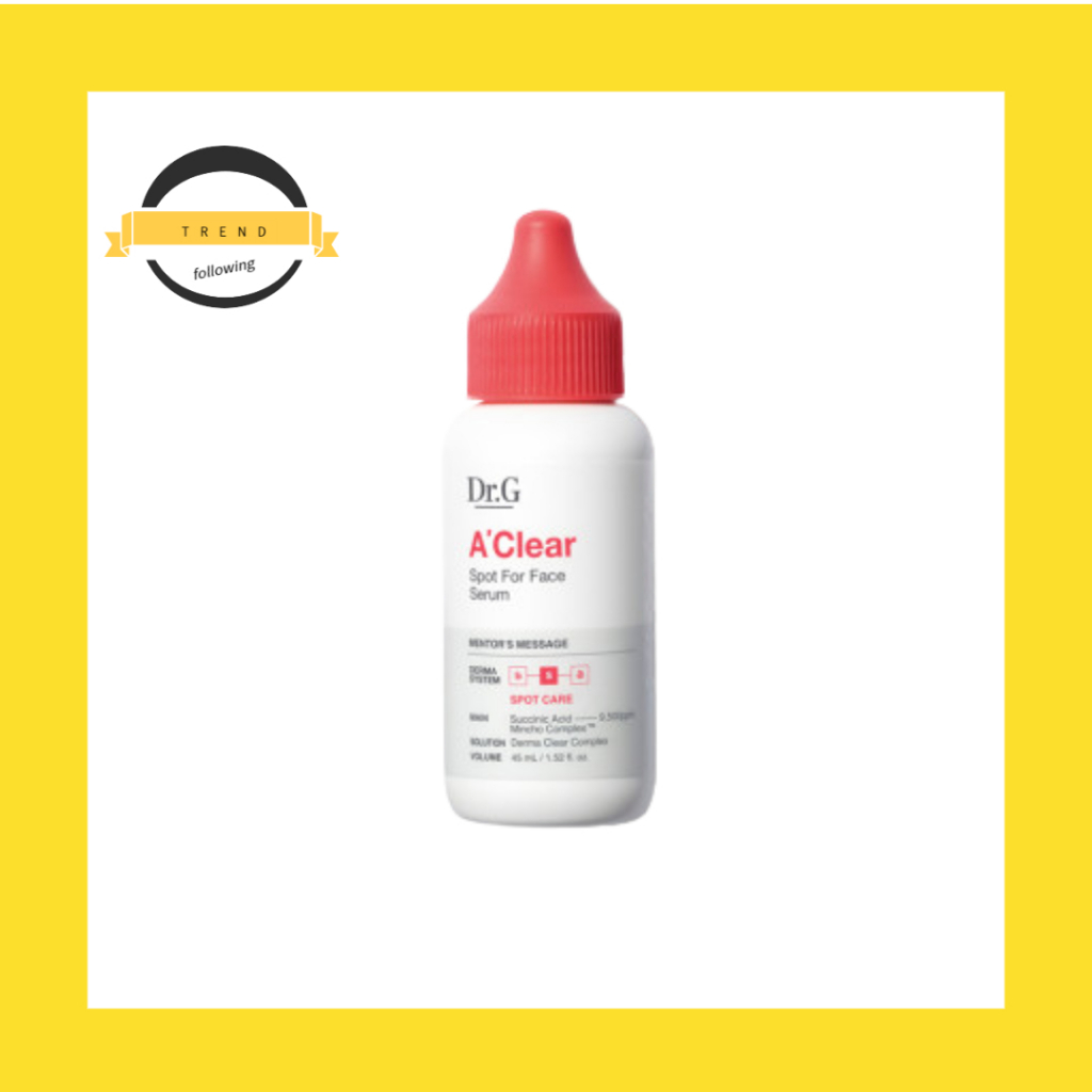 dr-g-aclear-spot-for-face-serum-เซรั่มบํารุงผิวหน้า-45-มล