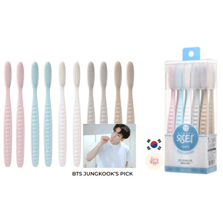 [BTS Jungkooks PICK] แปรงสีฟัน Wangta ผลิตในเกาหลี 10 ชิ้น