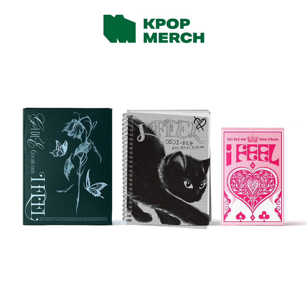 (G)-IDLE SHOPEE kpopmerch 64枚 G)I-DLE - 6th Mini Album [ I Feel ] | Shopee Thailand