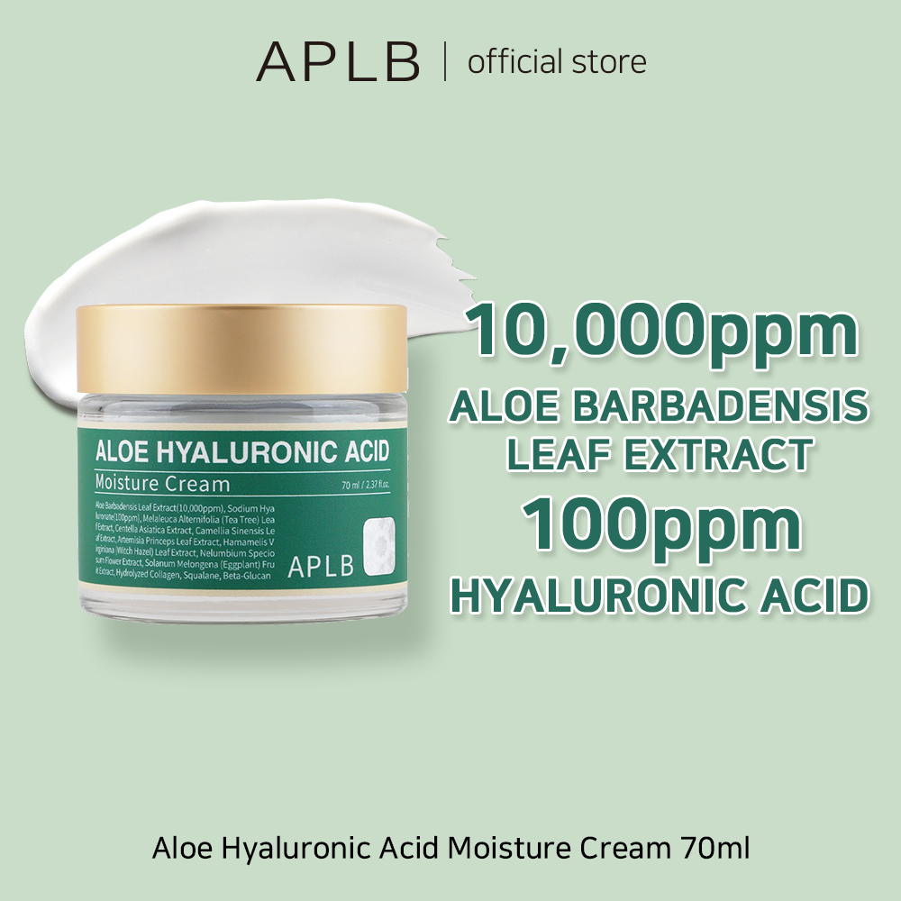 aplb-aloe-hyaluronic-acid-moisture-cream-70ml-มอยซ์เจอร์ครีมว่านหางจระเข้-ไฮยาลูรอน-ให้ความชุ่มชื้นผิวขั้นสุดจากสารสกัดว่านหางจระเข้