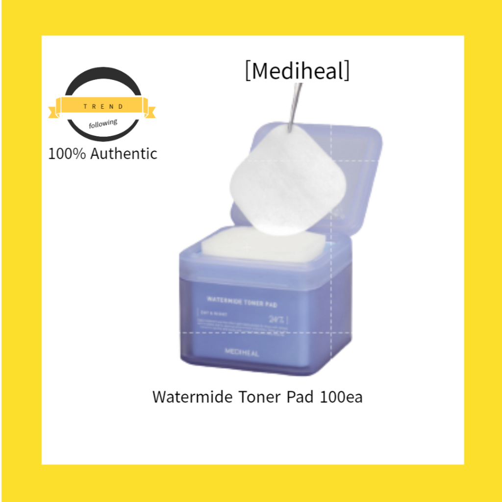 mediheal-แผ่นโทนเนอร์-watermide-100ea