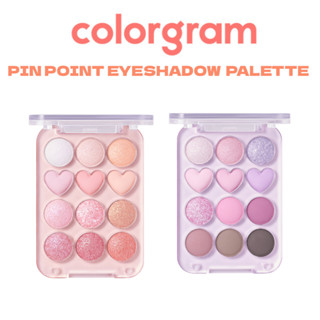 [COLORGRAM] พาเลทอายแชโดว์ 9.9 กรัม | สี่สี | เฉดสีชิมเมอร์ เนื้อแมตต์ กลิตเตอร์ อัลตร้าเบลนด์ สําหรับแต่งหน้าประจําวัน