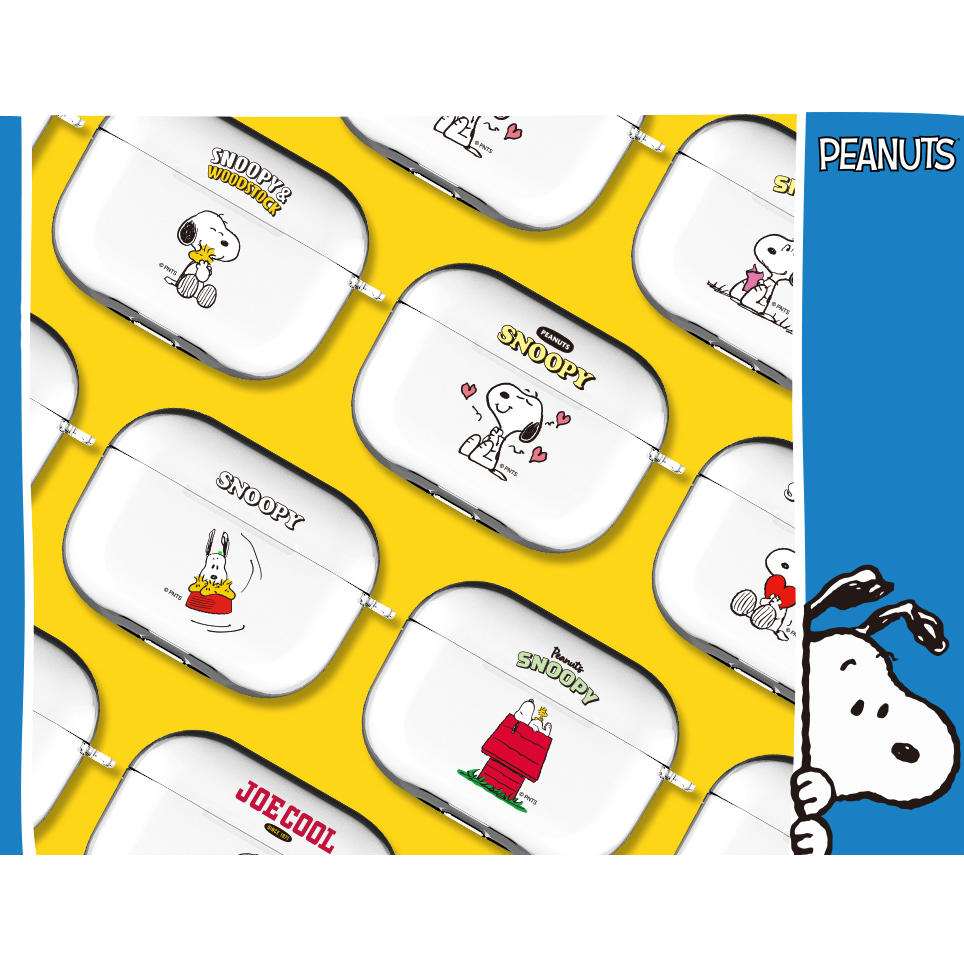 peanuts-เคสพวงกุญแจ-ลาย-snoopy-และเพื่อน-สําหรับ-airpods-pro-pro-2