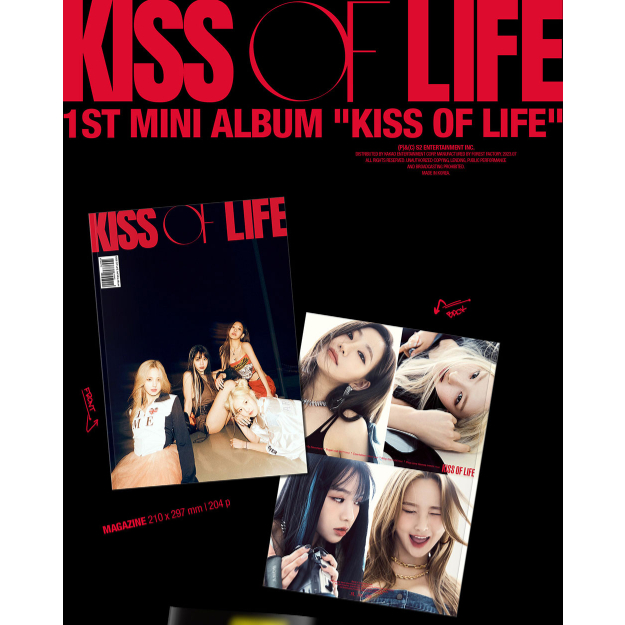KISS OF LIFE - The 1st Mini Album: KISS OF LIFE (Title Track