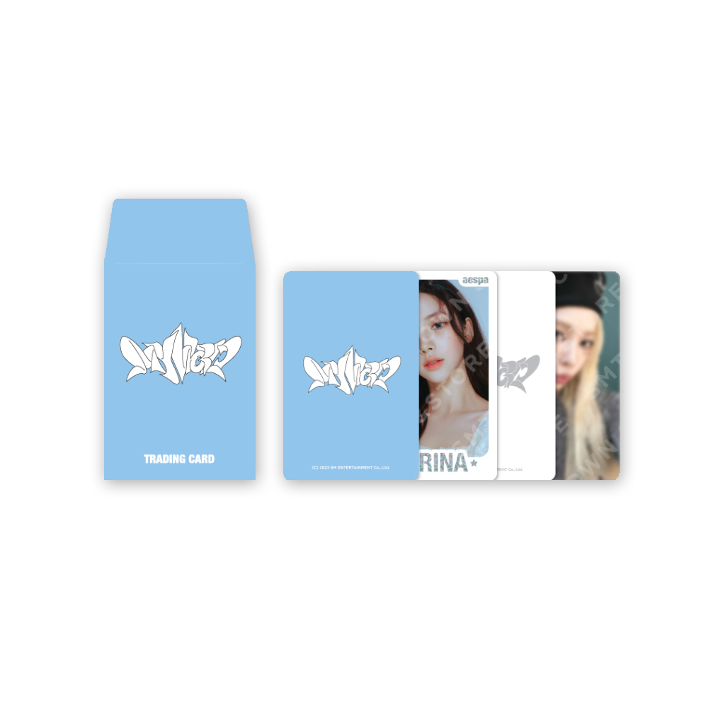 aespa - RANDOM TRADING CARD SET [MY WORLD] B/C/D | Shopee Thailand