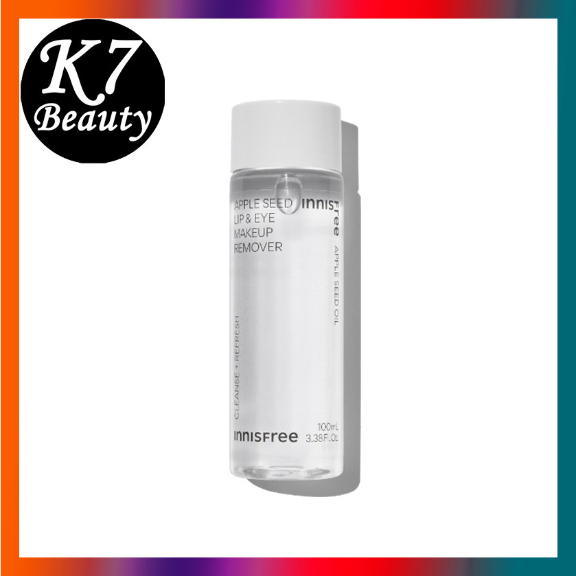 [INNISFREE] Apple Seed Lip & Eye Make Up Remover แอปเปิ้ลเมล็ด ลิป