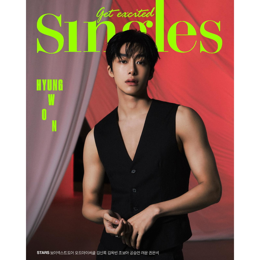 singles-ฉบับเดือนกันยายน-2023-monsta-x-hyungwon-นิตยสารเกาหลี