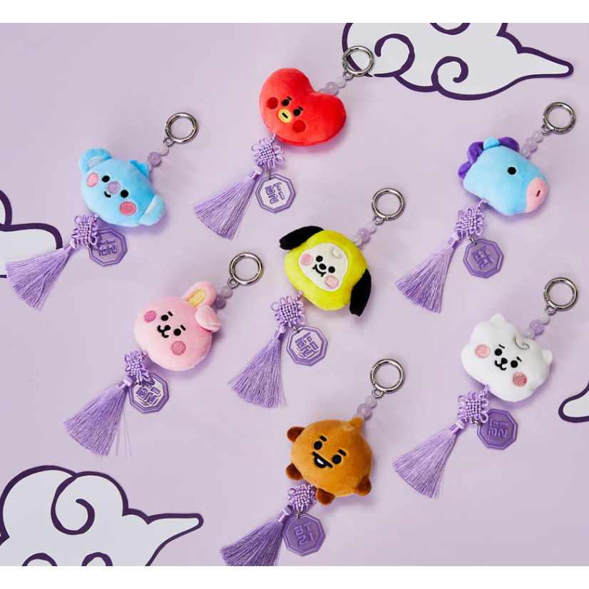 line-friends-bt21-k-costume-edition-พวงกุญแจพู่-สําหรับเด็กทารก