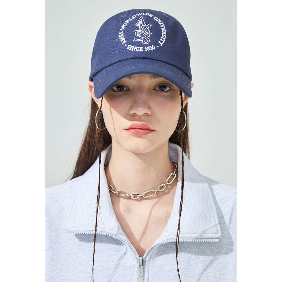 ames-worldwide-ames-round-logo-cap-3color-free-สินค้าเกาหลี-ของแท้-100-อารมณ์ดี