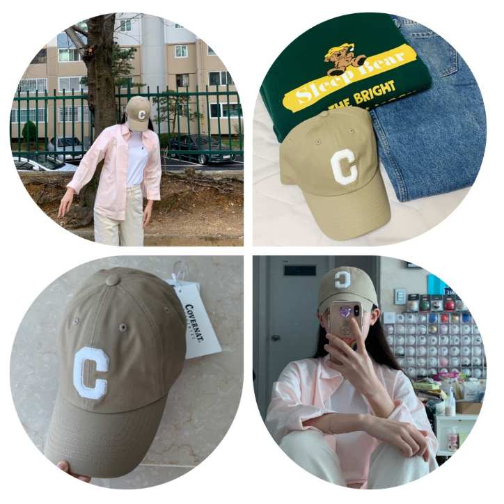 หมวกแก๊ป-blackpink-lisa-covernat-หมวกแก๊ปโลโก้-baseball-ขนาดใหญ่-unisex-9-สี-ฟรีไซซ์-สินค้าเกาหลีใต้-ของแท้-100