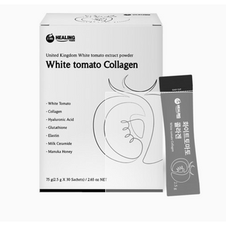 [ผลิตในเกาหลี] Imhealing White Tomato Collagen เพื่อต่อต้านริ้วรอย / ไวท์เทนนิ่ง / ความกระจ่างใส