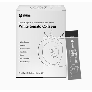 [ผลิตในเกาหลี] Imhealing White Tomato Collagen เพื่อต่อต้านริ้วรอย / ไวท์เทนนิ่ง / ความกระจ่างใส