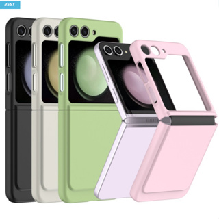 Araree - Aero Flex Hinge เคสฝาพับ สําหรับ galaxy z flip 5 / flip5 สีครีม สีดํา สีเขียว ลาเวนเดอร์