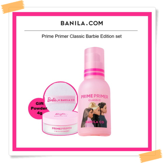 banila-co-prime-primer-ชุดไพรเมอร์คลาสสิก-สําหรับตุ๊กตาบาร์บี้