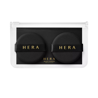 Hera พัฟฟองน้ํา สีดํา สําหรับแต่งหน้า 2 ชิ้น