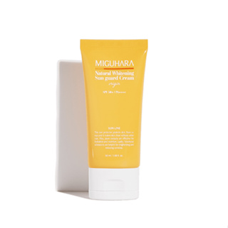 Miguhara Natural Whitening Sun Guard Cream Origin SPF50 + PA ++++ ครีมกันแดด 50 มล.