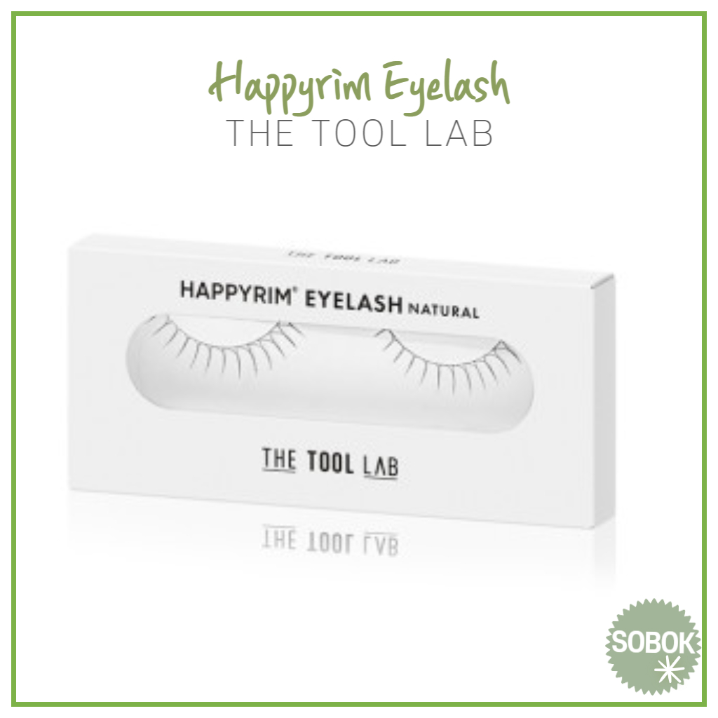 [THE TOOL LAB] Happyrim Eyelash ขนตาปลอม 12 แบบ ดูเป็นธรรมชาติ Natural