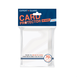 Large Clear Card Protector for Double Sleeves (70 pcs)