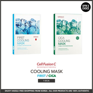 [READY TO SHIP] CELL FUSION C COOLING MASK (POST ALPHA FIRST / CICA) 27g*10sheets