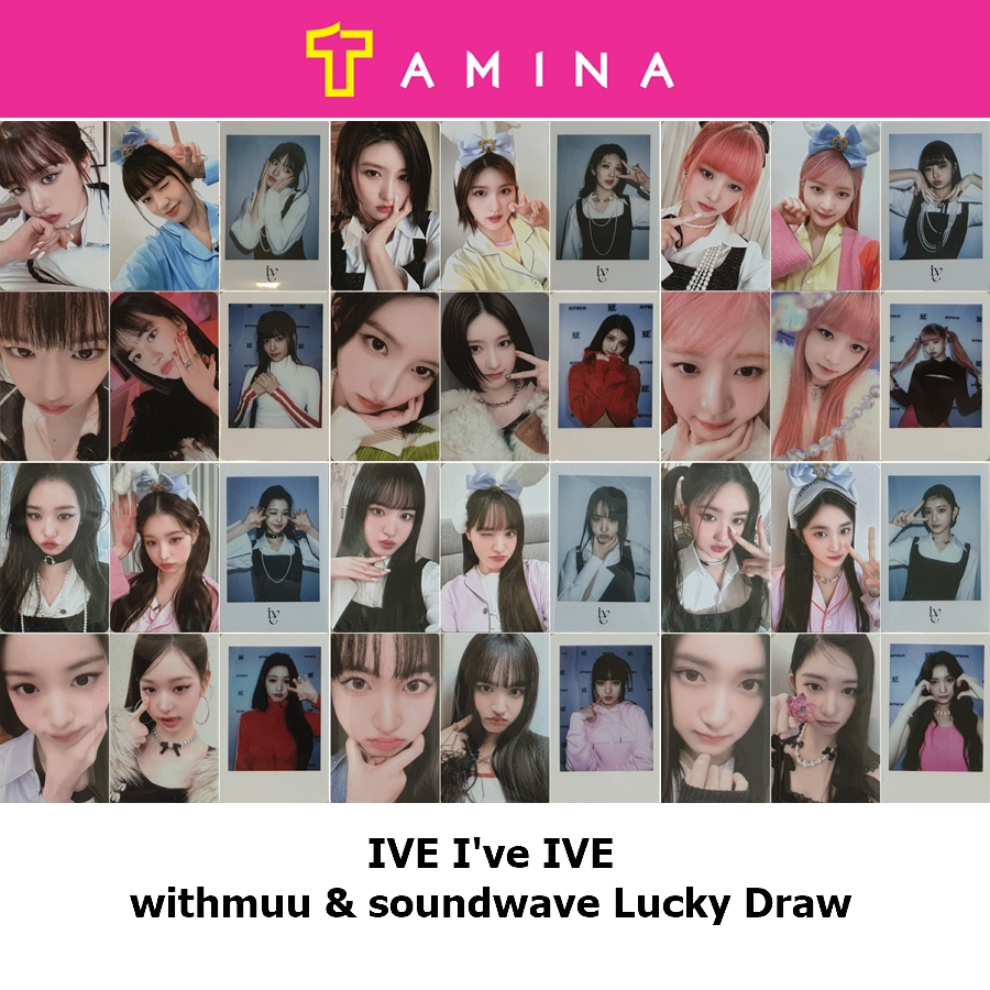 IVE 1st Album I've IVE withmuu & soundwave Lucky Draw | Shopee Thailand