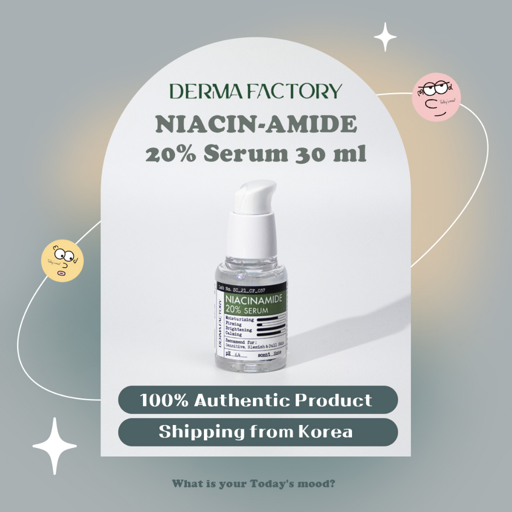 [Derma Factory] Niacinamide เซรั่ม 20% 30 มล. | ครีมบํารุงผิว ไวท์เทน ...
