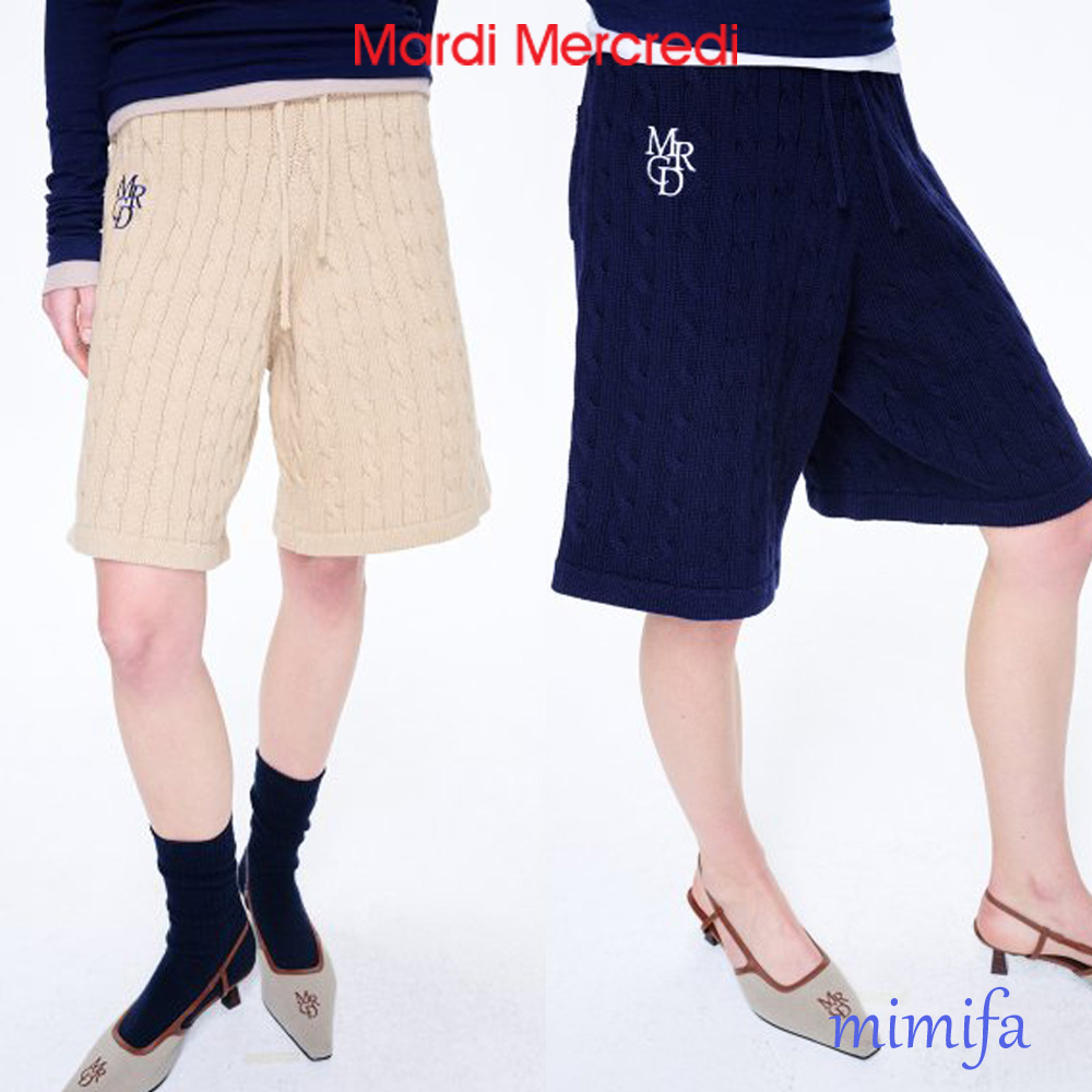 [MARDI Mercredi] แผ่น CABLE BERMUDA MRCD SHORTS | Shopee Thailand