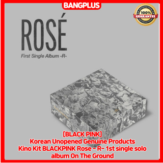 [BLACK Pink] อัลบั้มเดี่ยว ลาย BLACKPINK Rose - R- 1st สไตล์เกาหลี