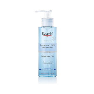 Eucerin DermatoClean เจลทําความสะอาดผิวหน้า 200 มล.