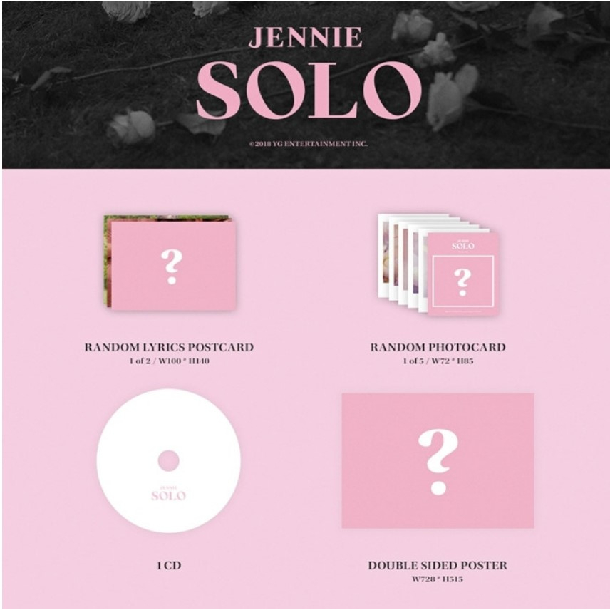 blackpink-หนังสืออัลบั้มรูปภาพ-jennie-solo-blackpink-ของแท้-จากเกาหลี