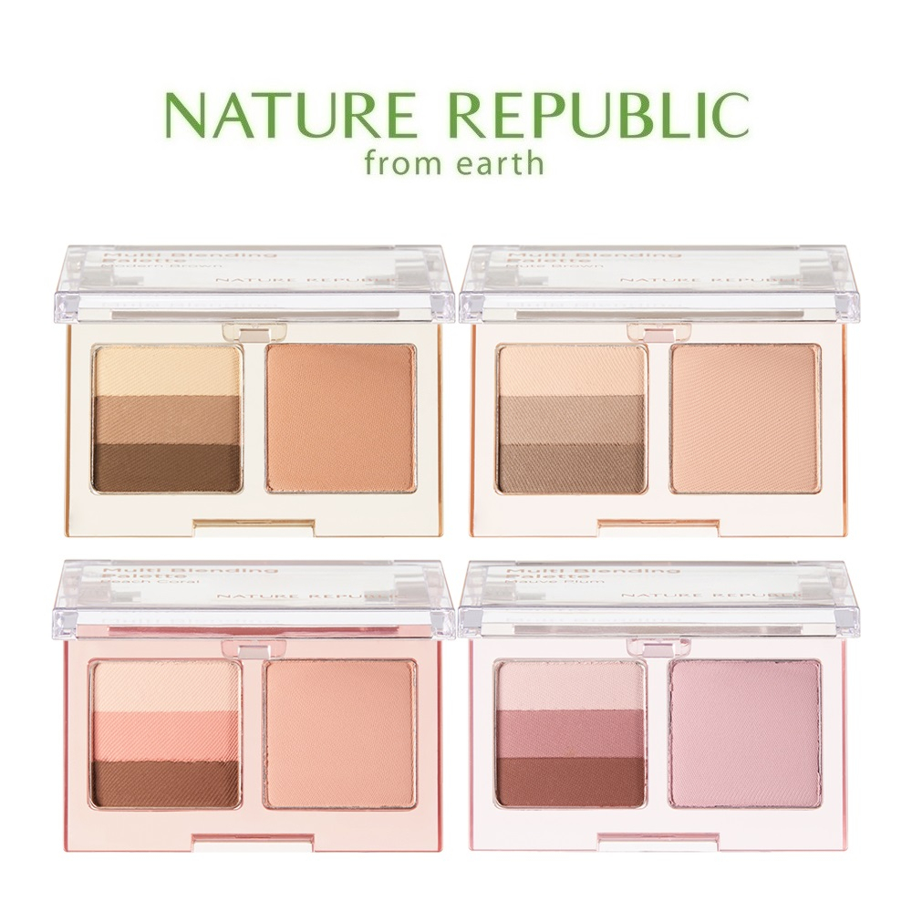 [NATURE REPUBLIC] Color Blossom Multi Blending Palette 3.4g พาเลทผสมสี ...