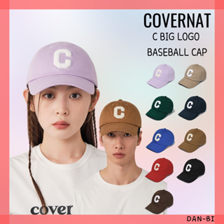 หมวกแก๊ป BlackPink Lisa [COVERNAT] หมวกแก๊ปโลโก้ BASEBALL ขนาดใหญ่ / Unisex / 9 สี / ฟรีไซซ์ / สินค้าเกาหลีใต้ / ของแท้ 100%