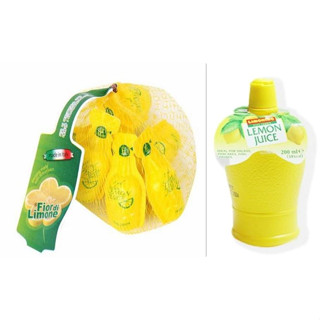 Italy Easy LEMON LEMON Juice น้ํามะนาว LIMONINO / FIORDI LEMON น้ําผลไม้สกัดเข้มข้น เหมาะสําหรับสลัดแพนเค้กปลาเครื่องดื่ม ฯลฯ