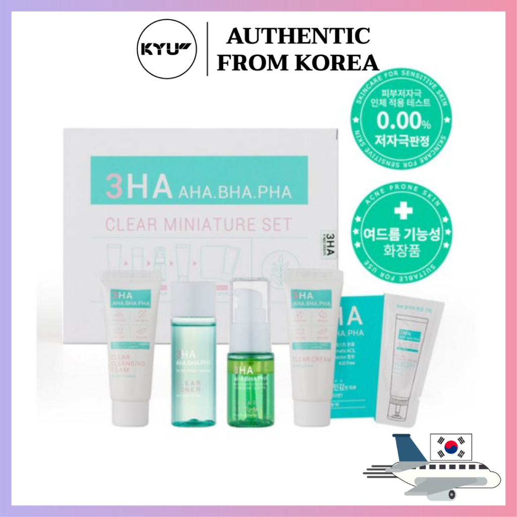 Esfolio 3HA AHA BHA PHA ชุดจิ๋ว แบบใส | ESFOLIO Clear Miniature Set ...