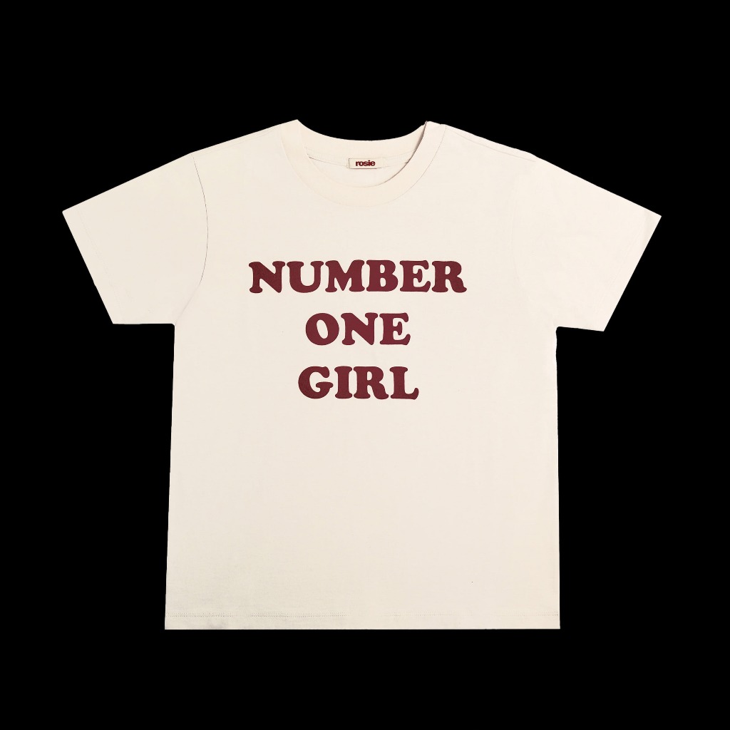BLACKPINK ROSE - [ ROSIE ] OFFICIAL MD / NUMBER ONE GIRL T-SHIRT