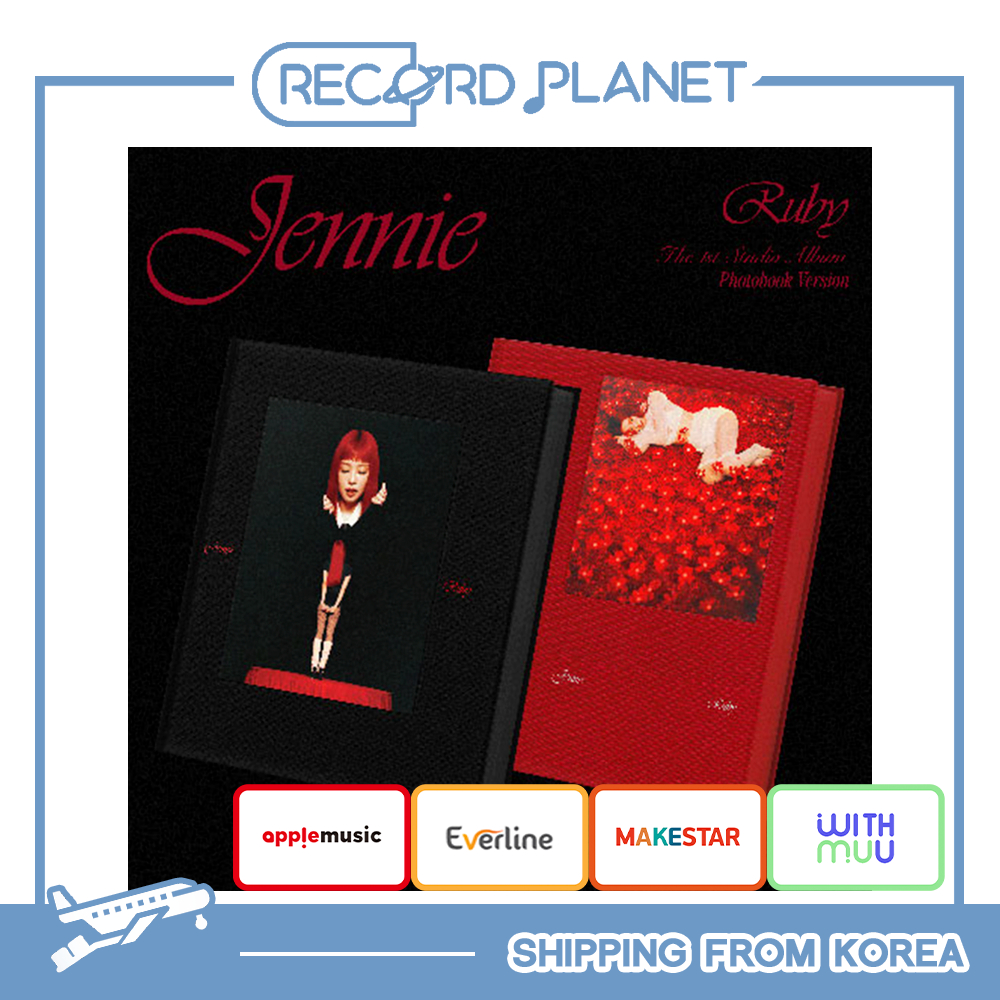 [POB] JENNIE - The 1st Studio Album [Ruby] (Photobook) | Shopee Thailand