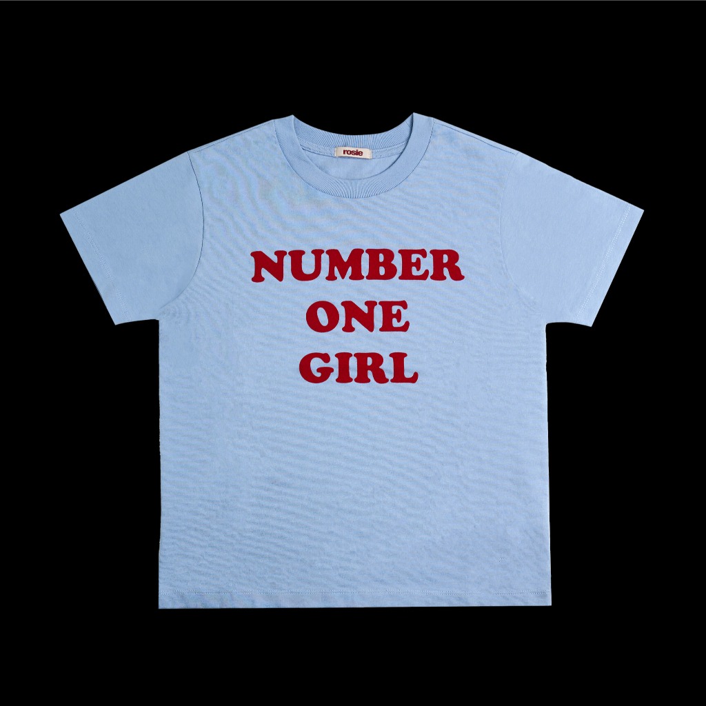 BLACKPINK ROSE - [ ROSIE ] OFFICIAL MD / NUMBER ONE GIRL T-SHIRT